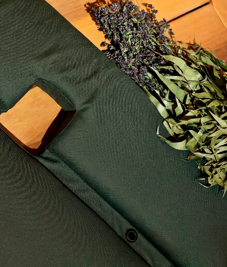 Банный матрас «второе дыхание» (хаки)