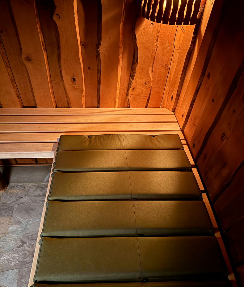 Банный матрас «второе дыхание» (хаки)